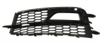 Audi A5 11-16 Competition kratka zderzaka pod halogen czarny połysk prawa OE 8T0807682P01C